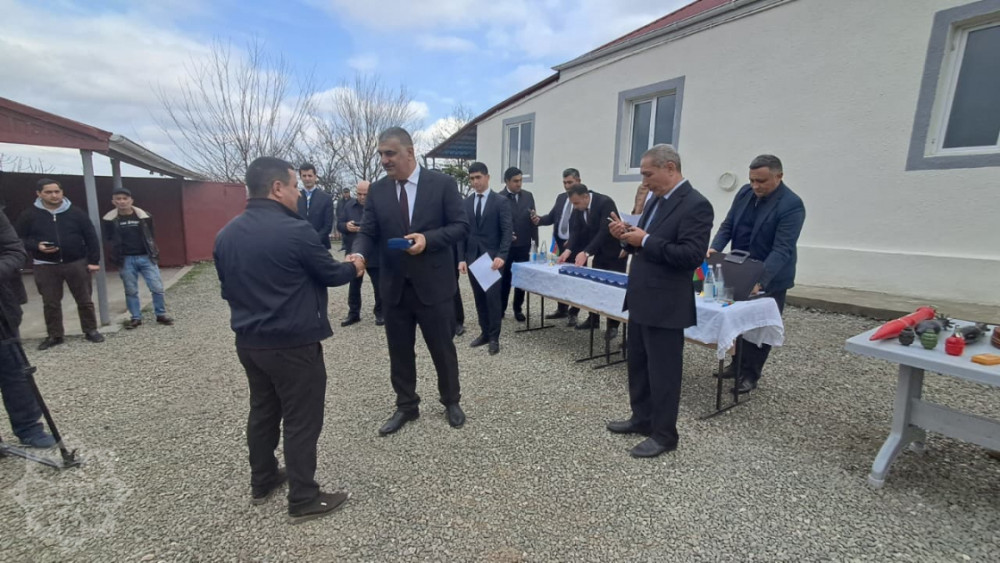 Xocavəndin Xanoba kəndində 25 ailəyə evlərinin açarları təqdim olunub<font color=red> - FOTOLAR</font>