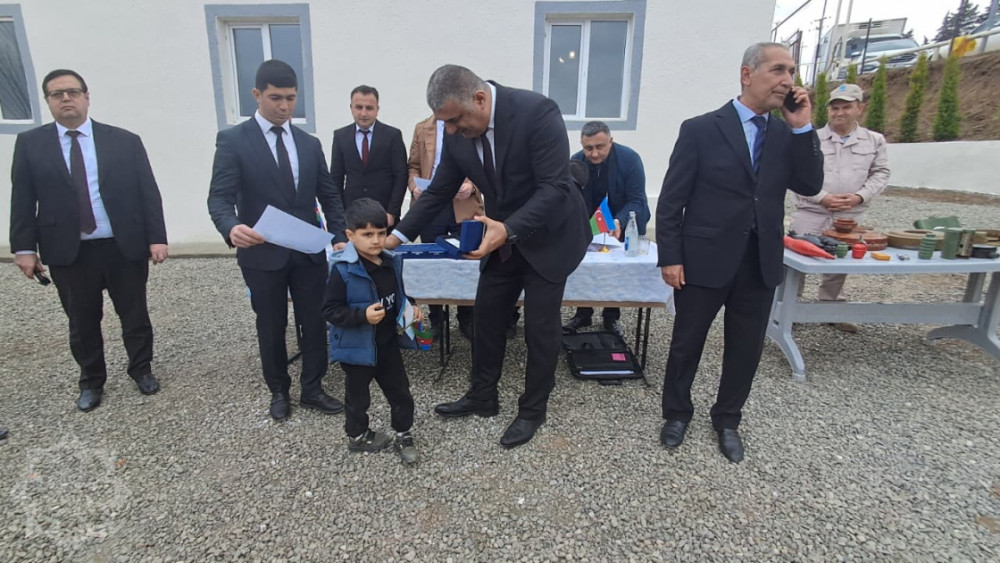 Xocavəndin Xanoba kəndində 25 ailəyə evlərinin açarları təqdim olunub<font color=red> - FOTOLAR</font>