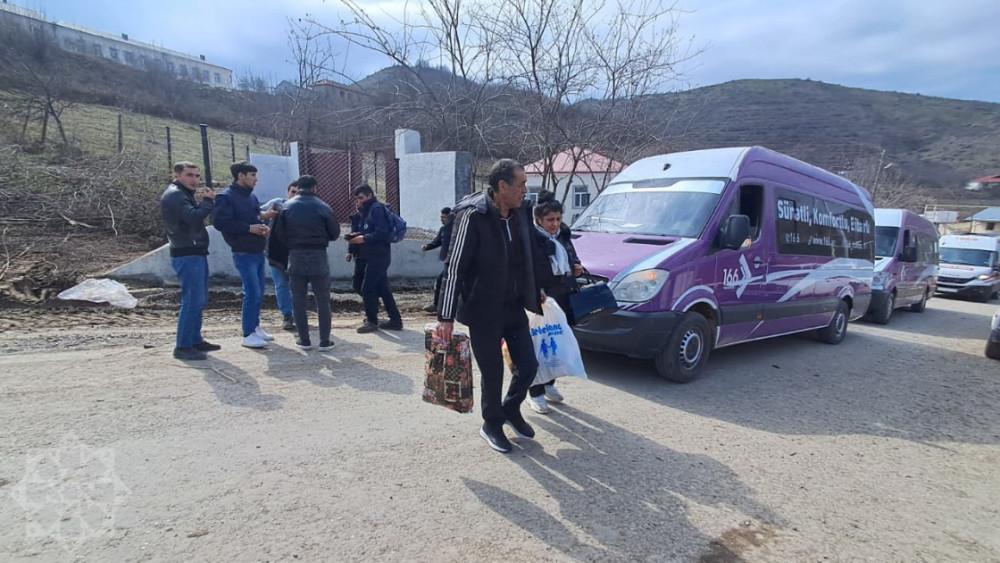 Xocavəndin Xanoba kəndində 25 ailəyə evlərinin açarları təqdim olunub<font color=red> - FOTOLAR</font>