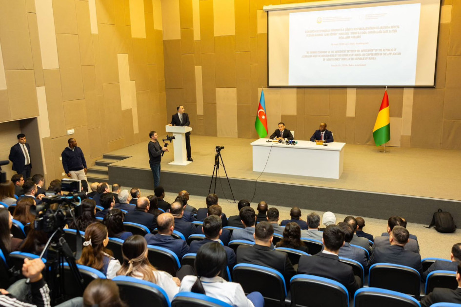 “ASAN xidmət” Qvineyada tətbiq ediləcək<font color=red> - FOTOLAR</font>