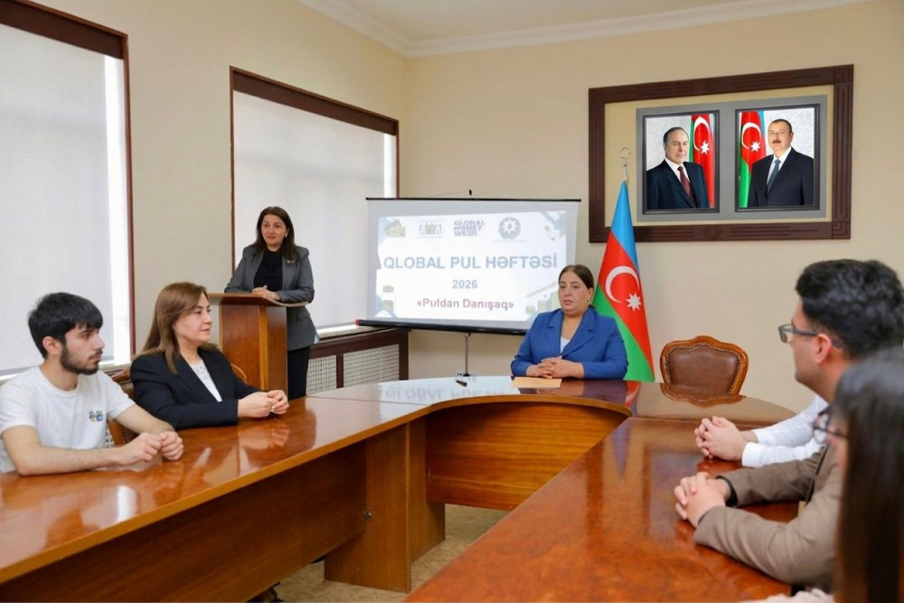 Naxçıvanda “Qlobal Pul Həftəsi” çərçivəsində təlimlərə start verilib<font color=red> - FOTOLAR</font>