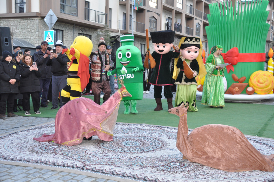 İşğaldan azad Kəlbəcərdə ilk kütləvi Novruz tədbiri olub<font color=red> - FOTOLAR</font>