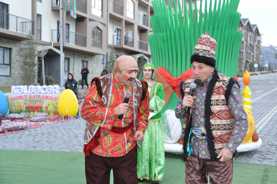 İşğaldan azad Kəlbəcərdə ilk kütləvi Novruz tədbiri olub<font color=red> - FOTOLAR</font>