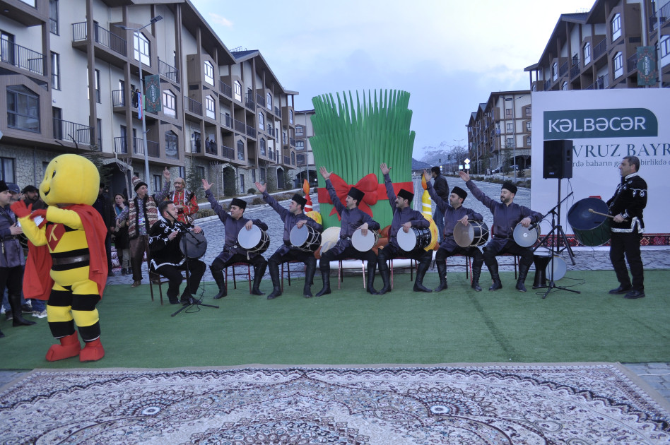 İşğaldan azad Kəlbəcərdə ilk kütləvi Novruz tədbiri olub<font color=red> - FOTOLAR</font>