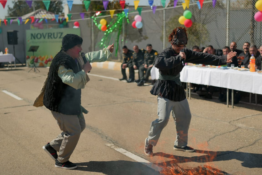 Naxçıvanda cəzaçəkmə müəssisəsində Novruz şənliyi keçirilib<font color=red> - FOTOLAR</font>