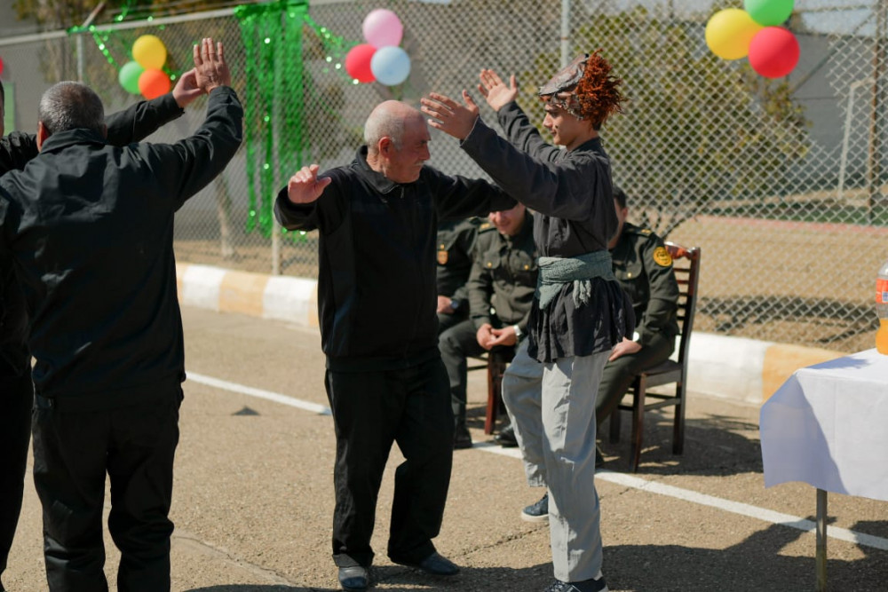 Naxçıvanda cəzaçəkmə müəssisəsində Novruz şənliyi keçirilib<font color=red> - FOTOLAR</font>