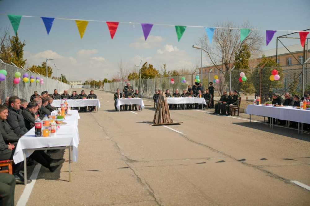 Naxçıvanda cəzaçəkmə müəssisəsində Novruz şənliyi keçirilib<font color=red> - FOTOLAR</font>