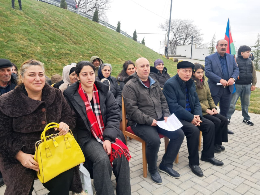 Xocalı rayonuna növbəti köç: Xanabad kəndinə 89 nəfər köçürülüb<font color=red> - FOTOLAR</font>