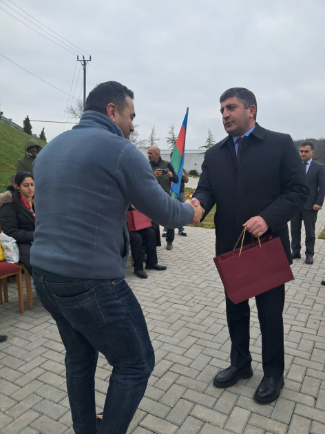 Xocalı rayonuna növbəti köç: Xanabad kəndinə 89 nəfər köçürülüb<font color=red> - FOTOLAR</font>