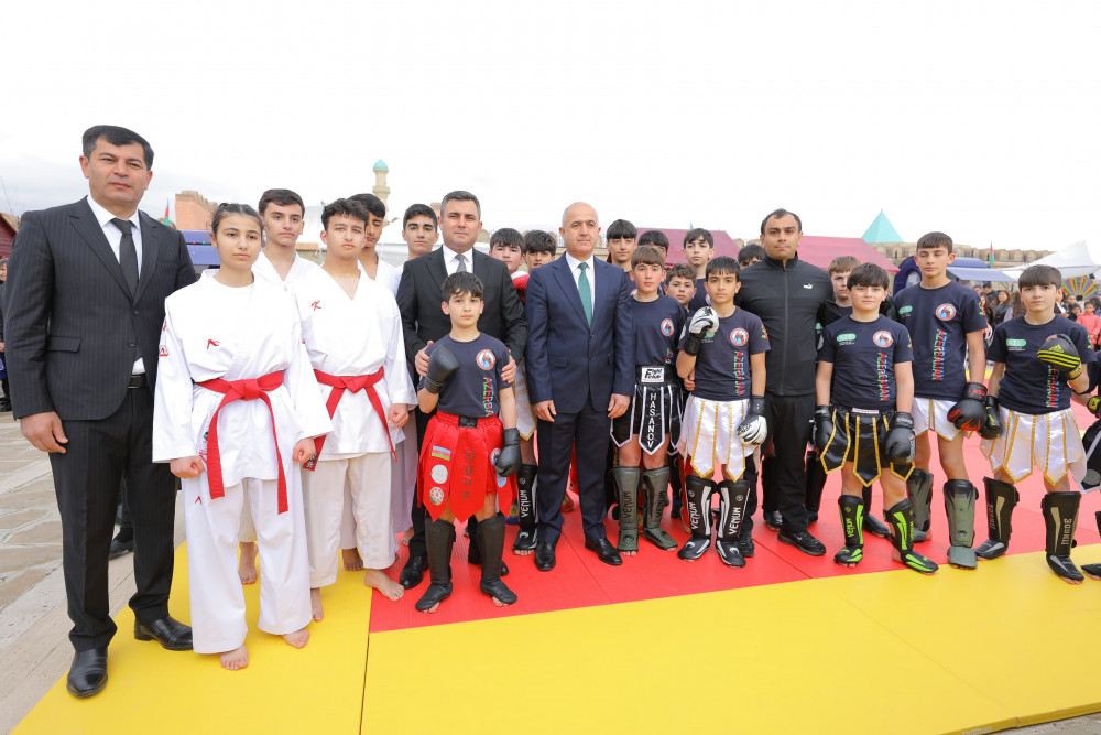 Naxçıvanda Novruz bayramı münasibətilə ümumxalq şənliyi keçirilib<font color=red> - FOTOLAR</font>