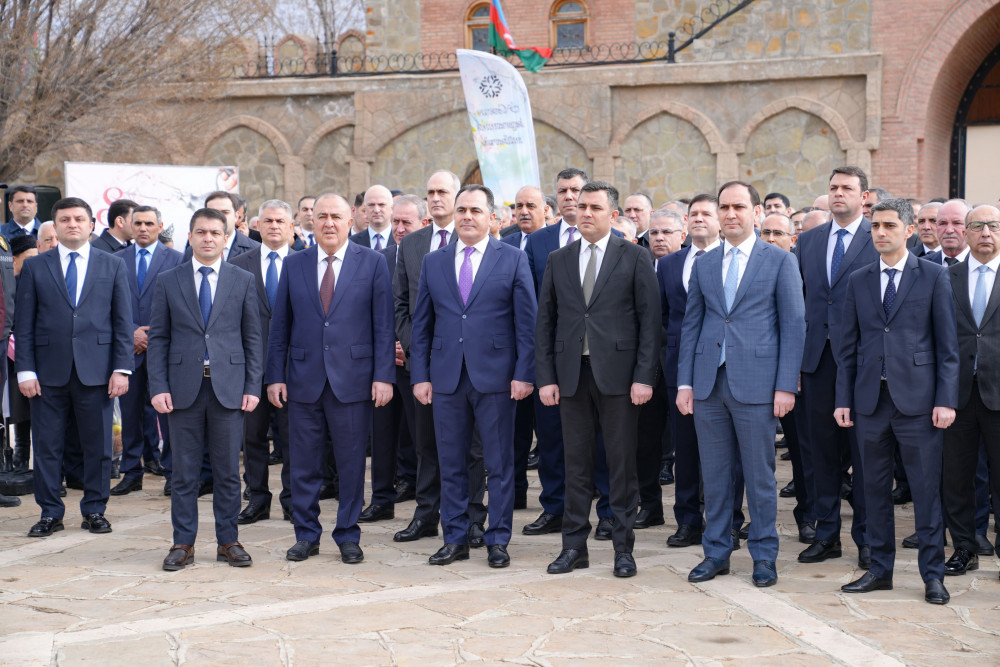 Naxçıvanda Novruz bayramı münasibətilə ümumxalq şənliyi keçirilib<font color=red> - FOTOLAR</font>