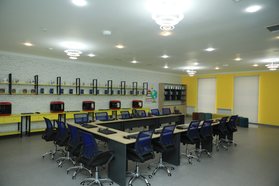 Prezident İlham Əliyev Şamaxı Avropa liseyinin yeni binasının açılışında iştirak edib<font color=red> - FOTOLAR</font>