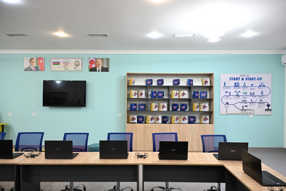 Prezident İlham Əliyev Şamaxı Avropa liseyinin yeni binasının açılışında iştirak edib<font color=red> - FOTOLAR</font>