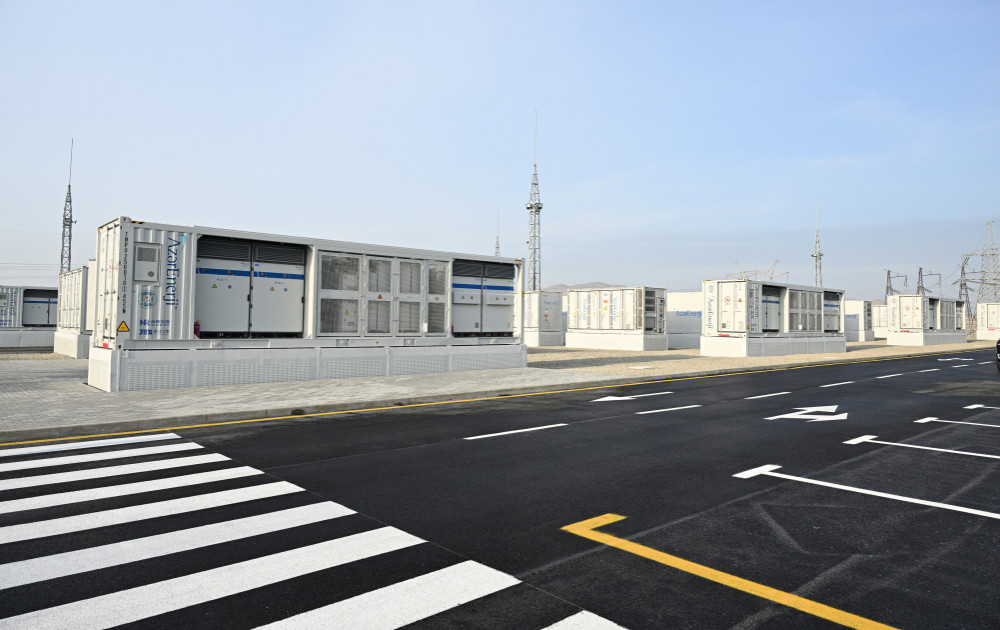 Prezident İlham Əliyev “Abşeron” Batareya Enerji Saxlanc Mərkəzinin açılışında iştirak edib<font color=red> - FOTOLAR</font>