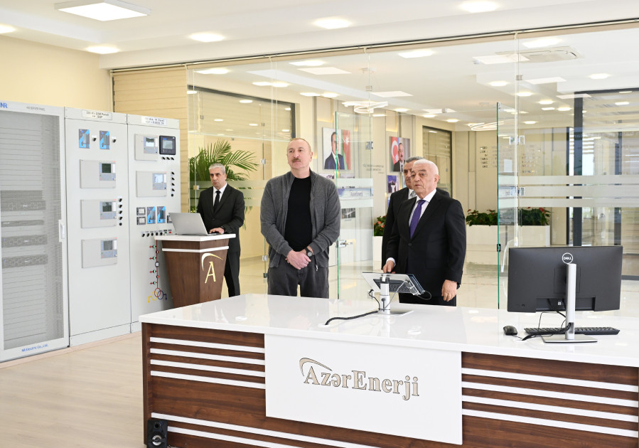 Prezident İlham Əliyev “Abşeron” Batareya Enerji Saxlanc Mərkəzinin açılışında iştirak edib<font color=red> - FOTOLAR</font>