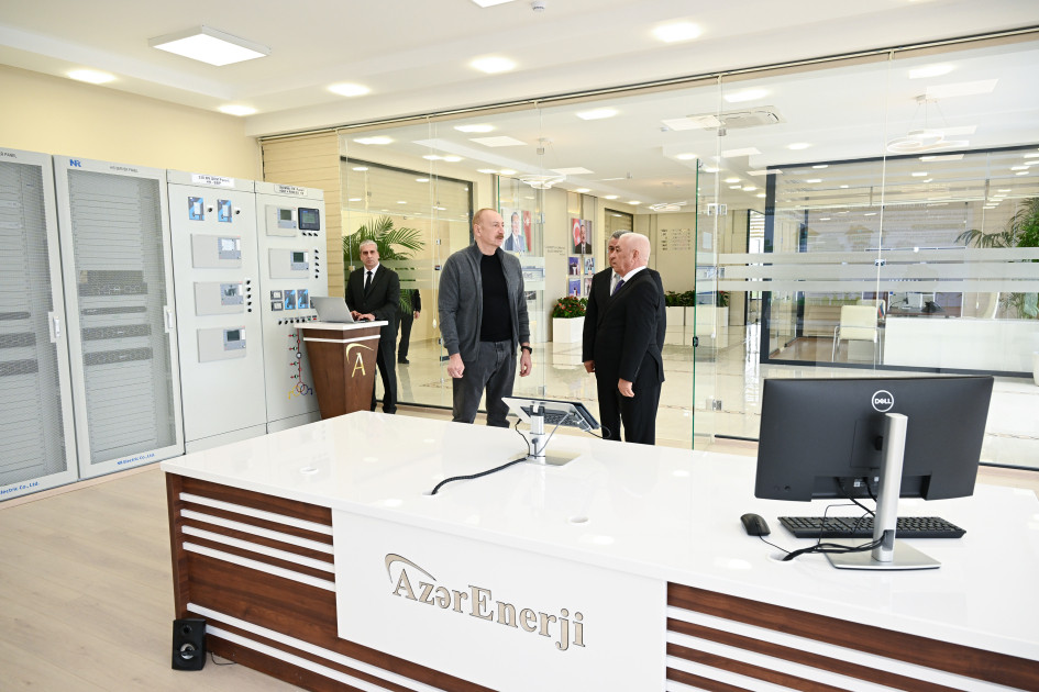 Prezident İlham Əliyev “Abşeron” Batareya Enerji Saxlanc Mərkəzinin açılışında iştirak edib<font color=red> - FOTOLAR</font>