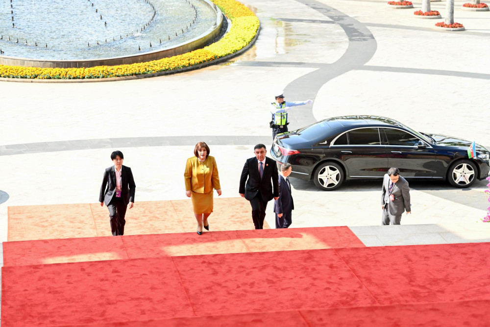 Sahibə Qafarova Boao Forumunda Azərbaycanın qlobal təşəbbüslərindən danışıb<font color=red> - FOTOLAR</font>