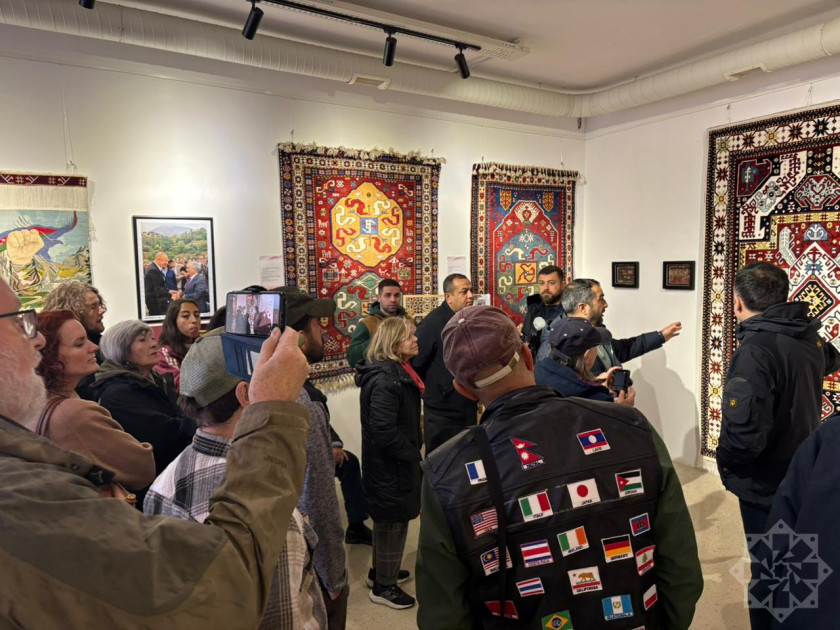 Dünya səyyahları Laçına gəliblər<font color=red> - FOTOLAR</font>