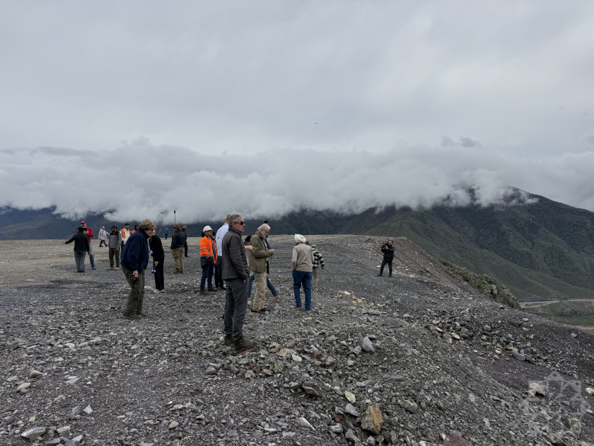 Dünya səyyahları Horadiz-Ağbənd avtomobil və dəmir yolunda görülən işlərlə tanış olublar<font color=red> - FOTOLAR</font>