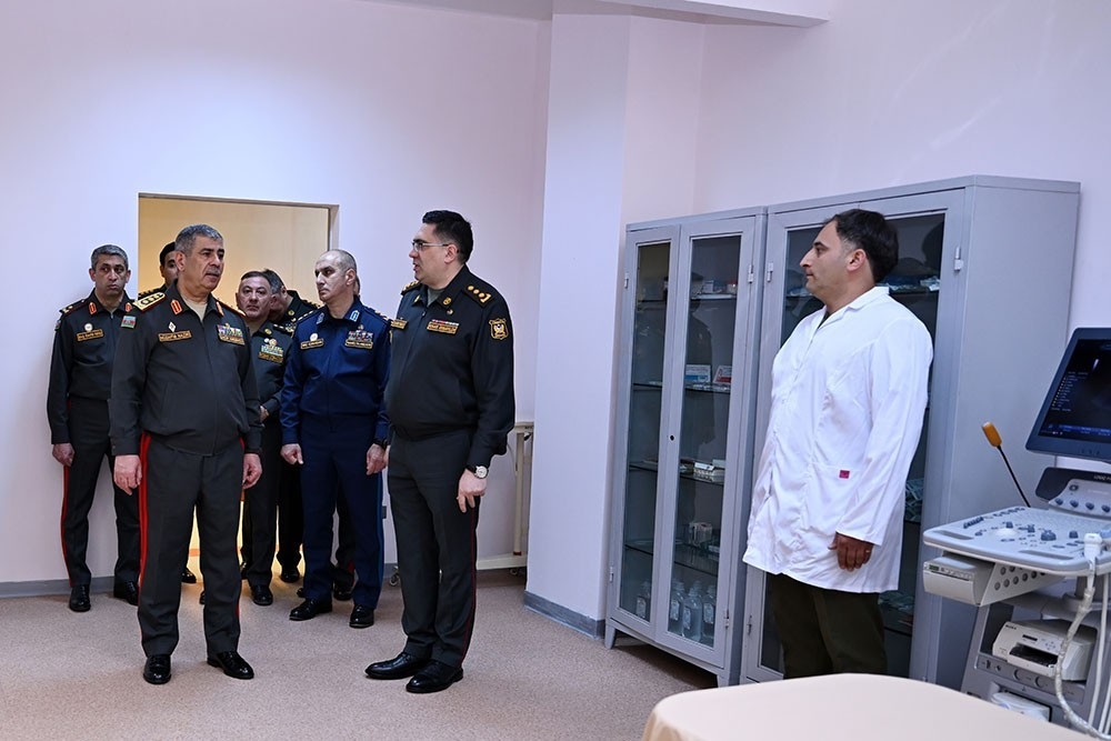 Azərbaycan Ordusunun yeni hərbi obyektləri istifadəyə verilib <font color=red> - FOTOLAR</font>