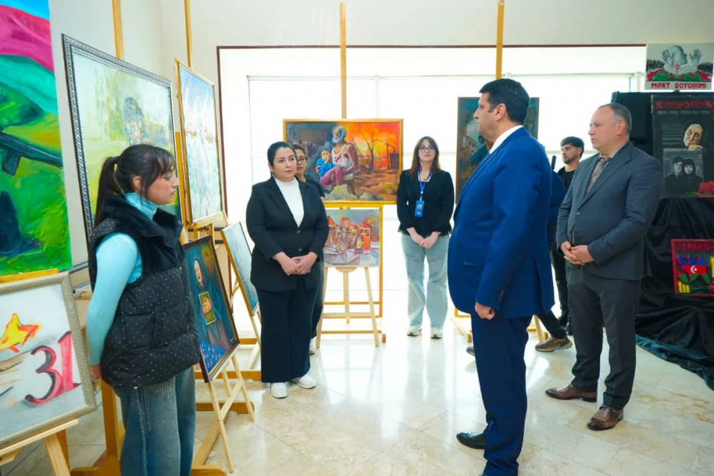 NDU-da 31 Mart – Azərbaycanlıların Soyqırımı Günü yad edilib <font color=red> - FOTOLAR</font>