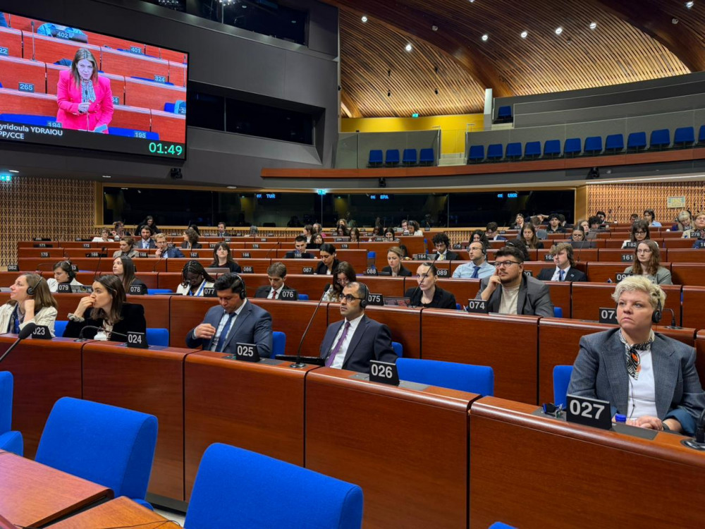 Ali Məclis Strasburqda Avropa Şurasının Yerli və Regional Hakimiyyətlər Konqresinin 50-ci sessiyasında təmsil olunur<font color=red> - FOTOLAR</font>