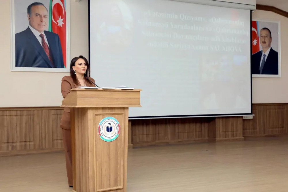 Səriyyə Salahovanın kitablarının təqdimatı olub<font color=red> - FOTOLAR</font>