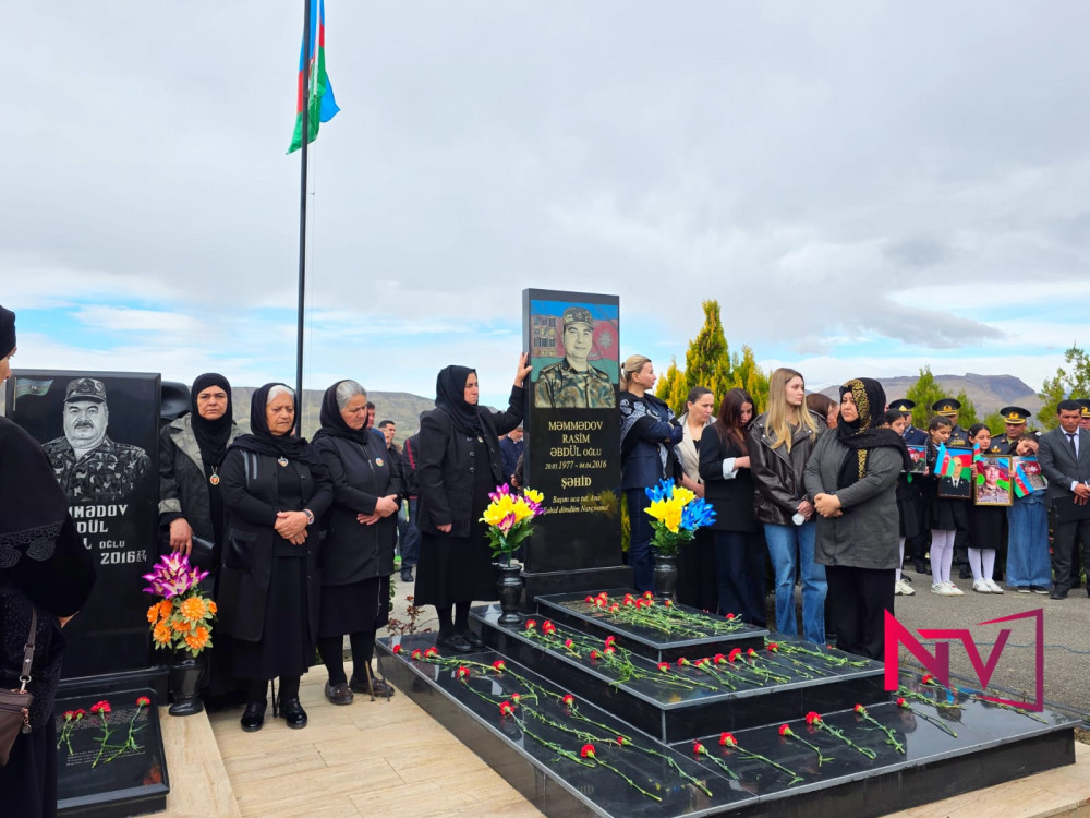 Naxçıvanda Aprel şəhidi Rasim Məmmədovun anım günü qeyd olunub<font color=red> - FOTOLAR</font>