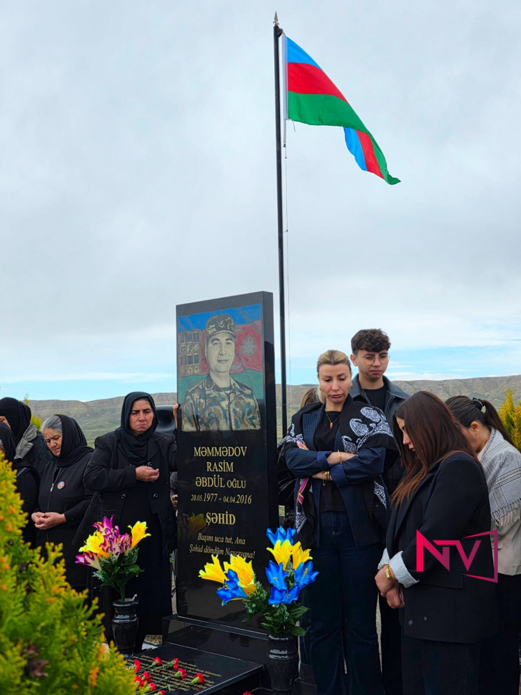 Naxçıvanda Aprel şəhidi Rasim Məmmədovun anım günü qeyd olunub<font color=red> - FOTOLAR</font>