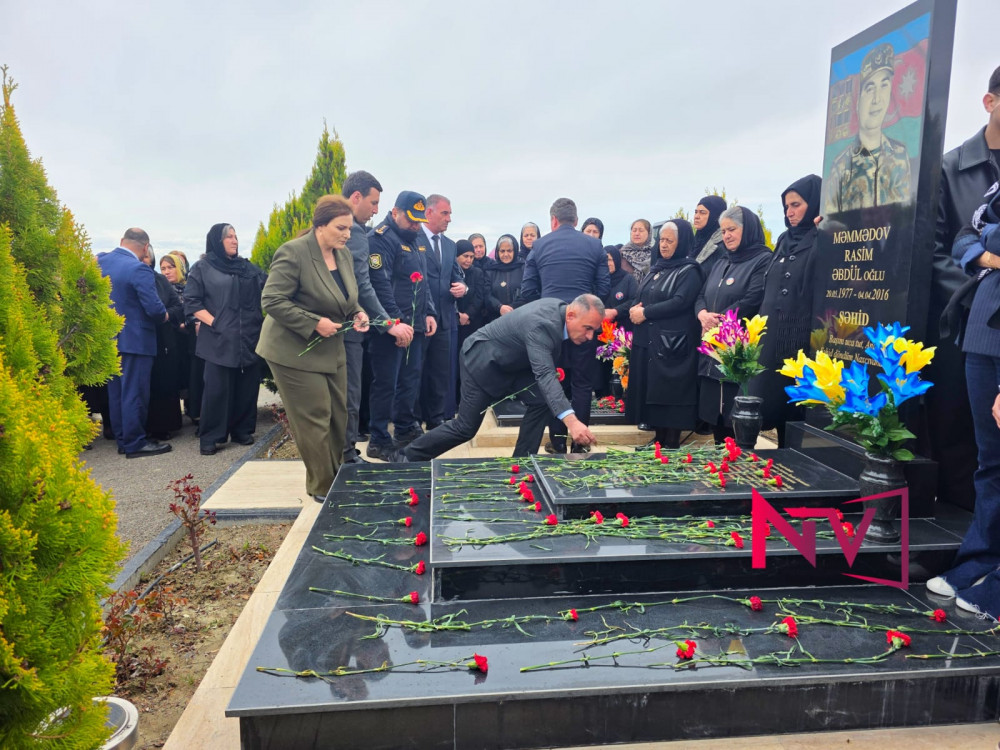 Naxçıvanda Aprel şəhidi Rasim Məmmədovun anım günü qeyd olunub<font color=red> - FOTOLAR</font>