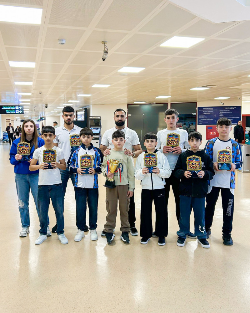 Naxçıvanın “Ləvənt Bulut” döyüş klubu kikboks turnirinin mükafatçısı olub<font color=red> - FOTOLAR</font>