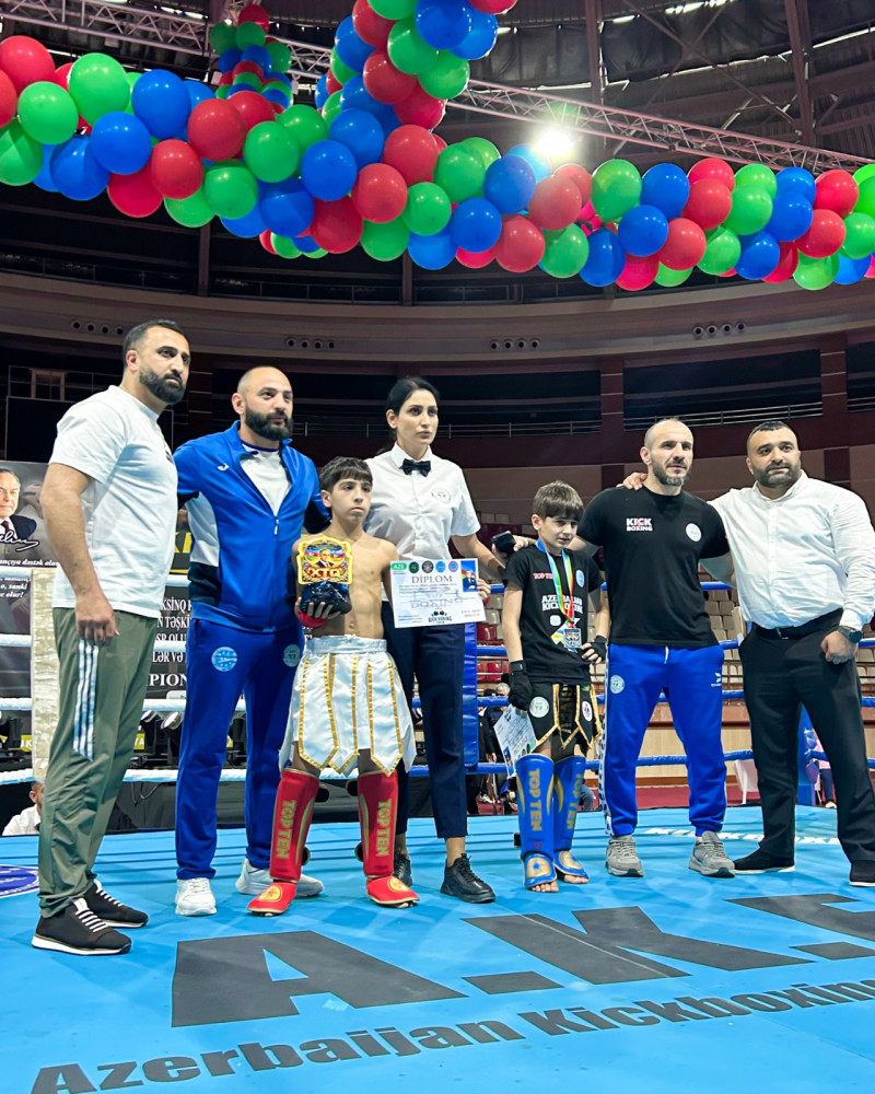 Naxçıvanın “Ləvənt Bulut” döyüş klubu kikboks turnirinin mükafatçısı olub<font color=red> - FOTOLAR</font>