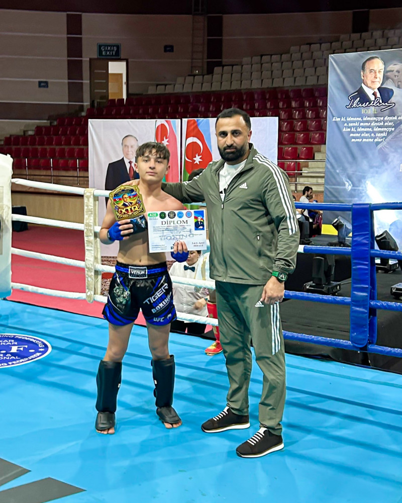 Naxçıvanın “Ləvənt Bulut” döyüş klubu kikboks turnirinin mükafatçısı olub<font color=red> - FOTOLAR</font>