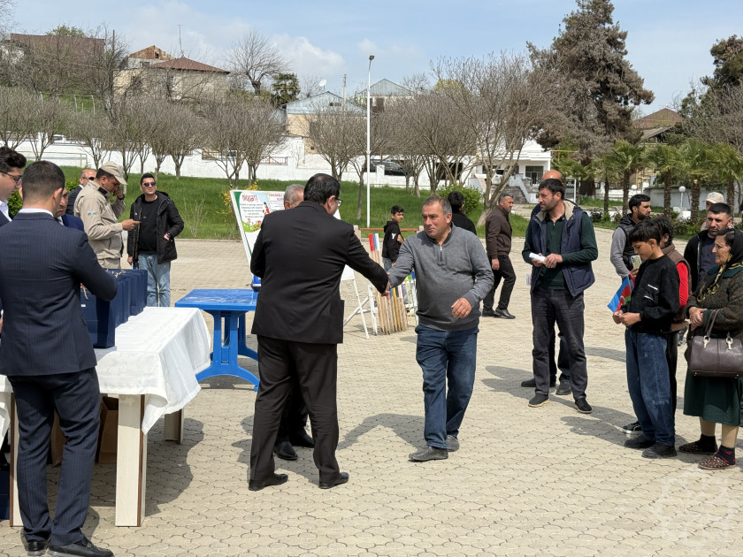 Xocavənd şəhərində daha 33 ailəyə evlərinin açarları təqdim olunub<font color=red> - FOTOLAR</font>