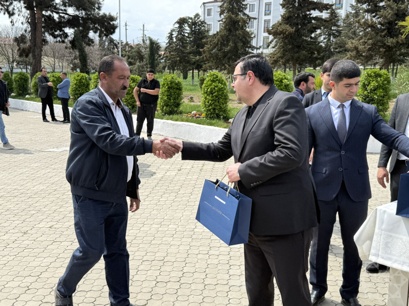 Xocavənd şəhərində daha 33 ailəyə evlərinin açarları təqdim olunub<font color=red> - FOTOLAR</font>