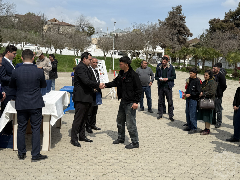 Xocavənd şəhərində daha 33 ailəyə evlərinin açarları təqdim olunub<font color=red> - FOTOLAR</font>