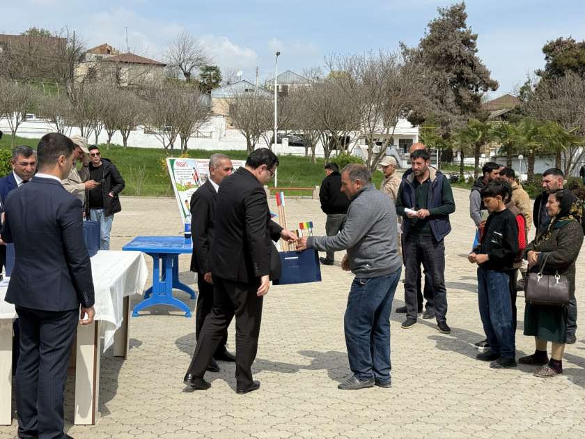 Xocavənd şəhərində daha 33 ailəyə evlərinin açarları təqdim olunub<font color=red> - FOTOLAR</font>