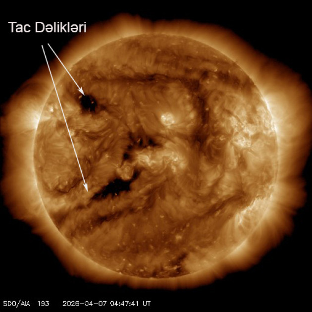Kosmik hava proqnozu açıqlanıb<font color=red> - FOTOLAR</font>