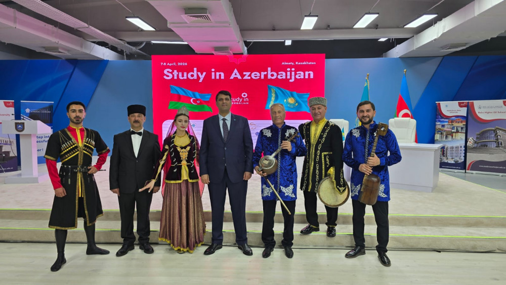 NDU “Study in Azerbaijan” təhsil sərgisində təmsil olunub, Qazaxıstanın bir sıra ali təhsil müəssisələri ilə əməkdaşlığa başlayıb<font color=red> - FOTOLAR</font>