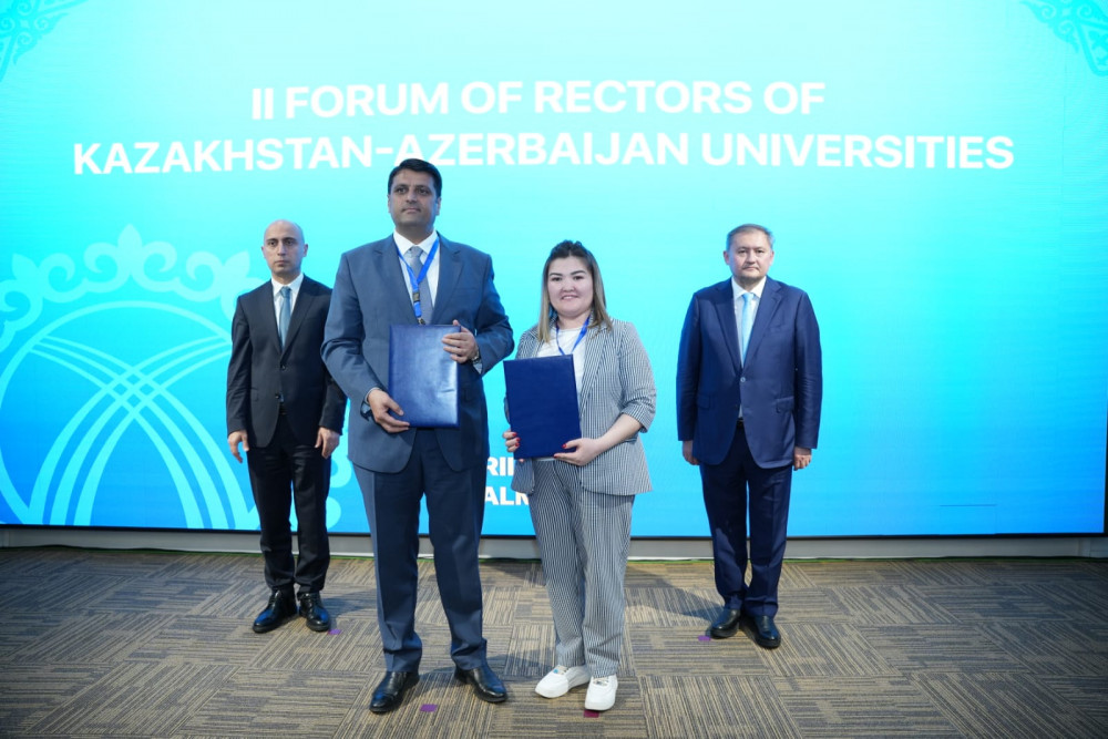 NDU “Study in Azerbaijan” təhsil sərgisində təmsil olunub, Qazaxıstanın bir sıra ali təhsil müəssisələri ilə əməkdaşlığa başlayıb<font color=red> - FOTOLAR</font>