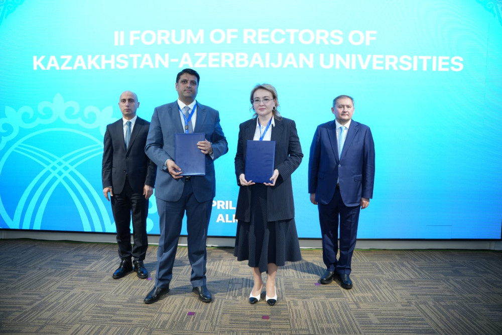 NDU “Study in Azerbaijan” təhsil sərgisində təmsil olunub, Qazaxıstanın bir sıra ali təhsil müəssisələri ilə əməkdaşlığa başlayıb<font color=red> - FOTOLAR</font>