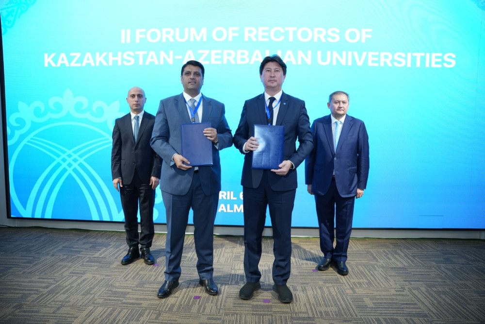 NDU “Study in Azerbaijan” təhsil sərgisində təmsil olunub, Qazaxıstanın bir sıra ali təhsil müəssisələri ilə əməkdaşlığa başlayıb<font color=red> - FOTOLAR</font>