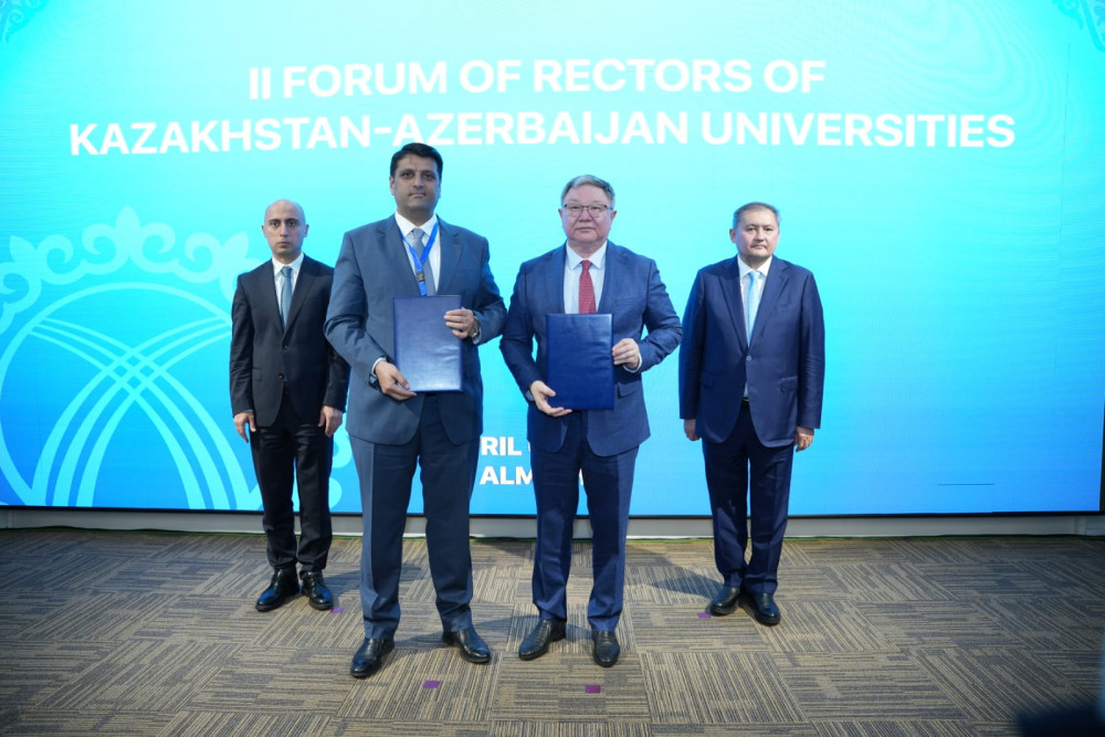 NDU “Study in Azerbaijan” təhsil sərgisində təmsil olunub, Qazaxıstanın bir sıra ali təhsil müəssisələri ilə əməkdaşlığa başlayıb<font color=red> - FOTOLAR</font>