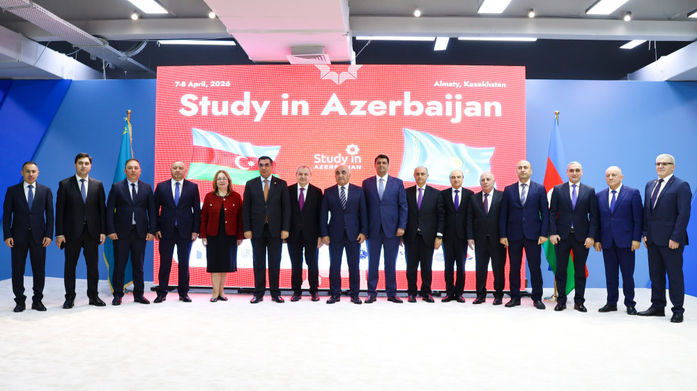 NDU “Study in Azerbaijan” təhsil sərgisində təmsil olunub, Qazaxıstanın bir sıra ali təhsil müəssisələri ilə əməkdaşlığa başlayıb<font color=red> - FOTOLAR</font>