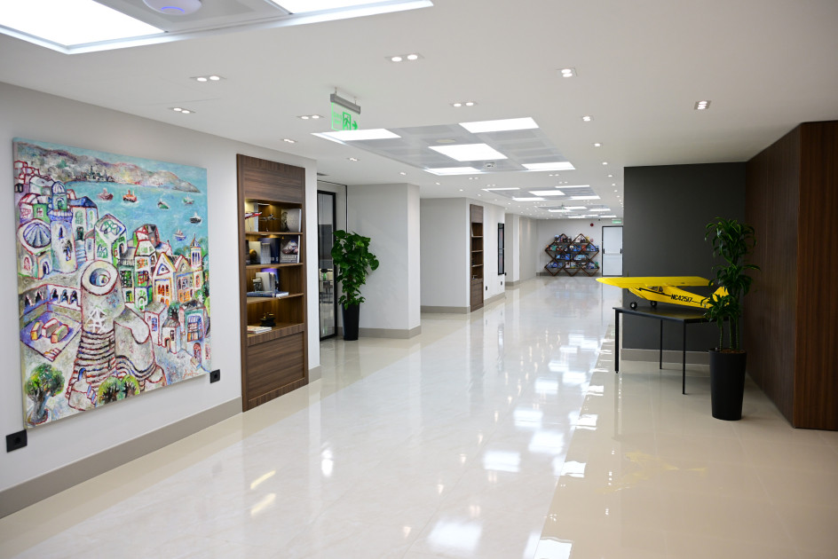 Prezident İlham Əliyev Milli Aviasiya Akademiyasında Beynəlxalq Təlim Mərkəzinin açılışında iştirak edib<font color=red> - FOTOLAR</font>