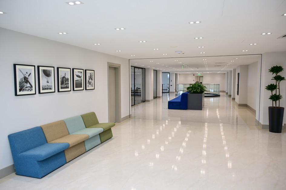 Prezident İlham Əliyev Milli Aviasiya Akademiyasında Beynəlxalq Təlim Mərkəzinin açılışında iştirak edib<font color=red> - FOTOLAR</font>