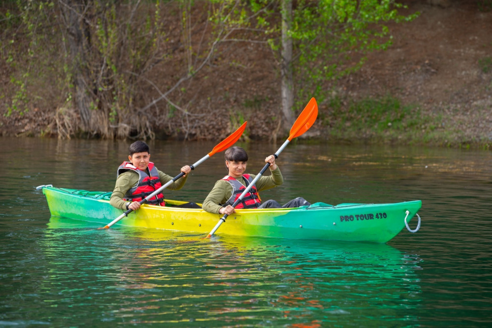 “YAŞAT” Fondu dördüncü dəfə idman düşərgəsi təşkil edib <font color=red> - FOTOLAR</font>