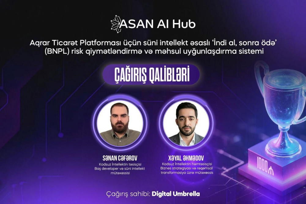 "ASAN AI Hub" ilk çağırışlar üzə qalibləri müəyyən edib<font color=red> - FOTOLAR</font>