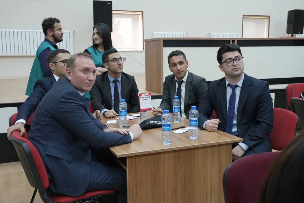 Naxçıvanda Ümummilli Lider Heydər Əliyevin xatirəsinə həsr olunmuş gənc əməkdaşlar arasında qurumlararası II “GİNius”  intellektual yarışının növbəti mərhələsi keçirilib<font color=red> - FOTOLAR</font>