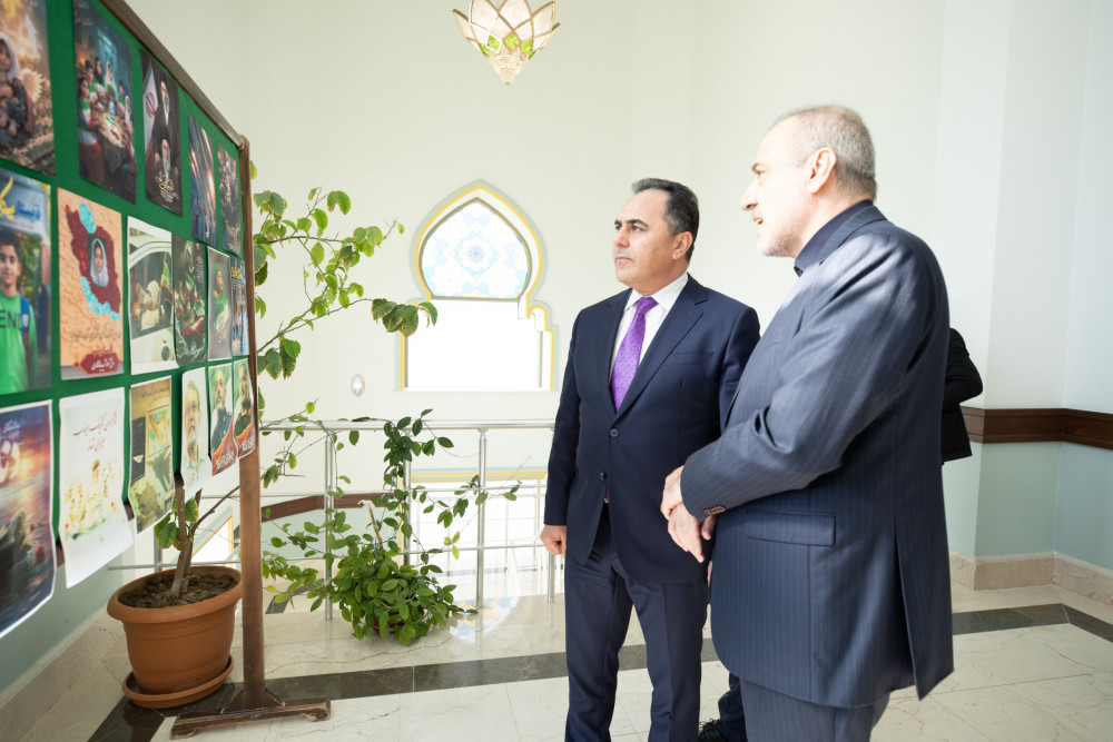 Naxçıvanda İranın Ali Liderinin xatirəsi anılıb<font color=red> - FOTOLAR</font>